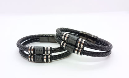 Men's double bracelets