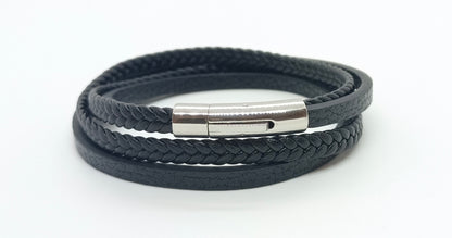 Double wrap leather