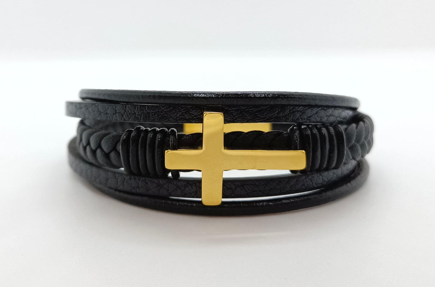 Multi-layer Cross bracelet