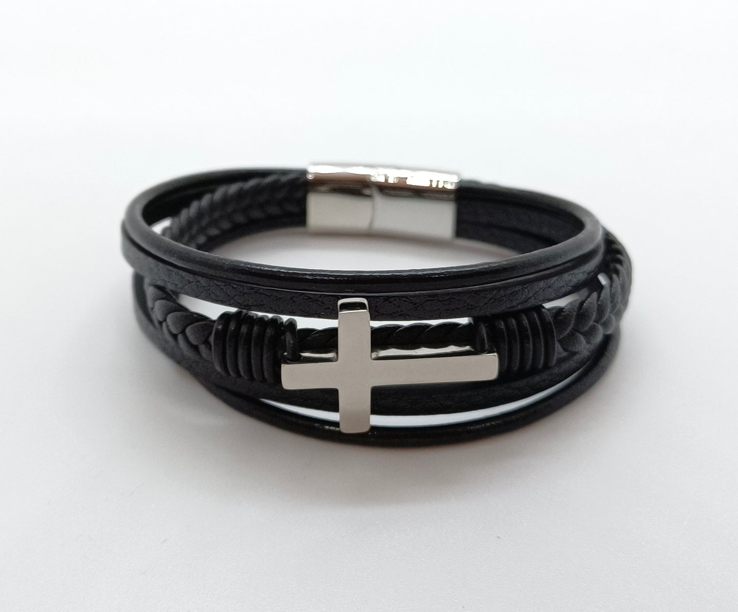Multi-layer Cross bracelet
