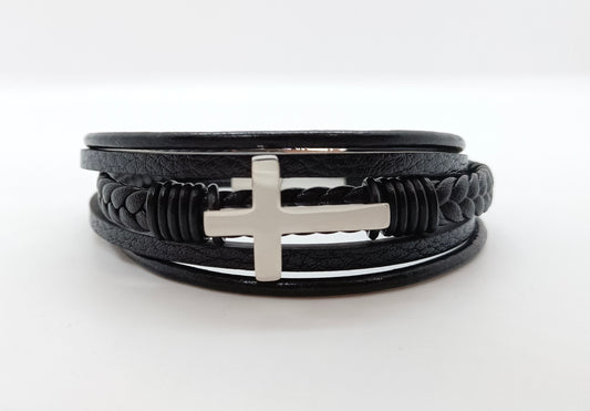 Multi-layer Cross bracelet
