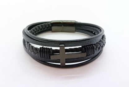 Multi-layer Cross bracelet