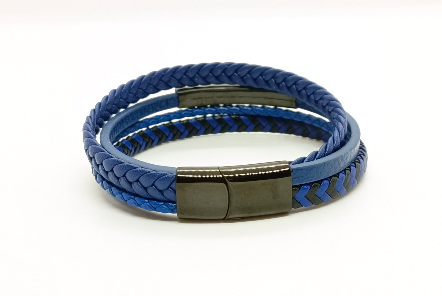 Multi-layer men bracelet