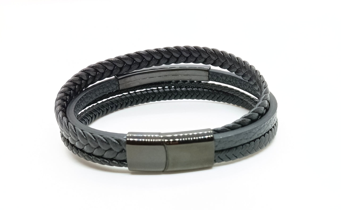Multi-layer men bracelet