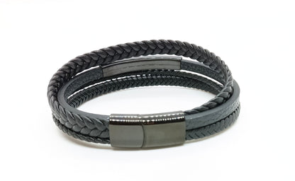 Multi-layer men bracelet