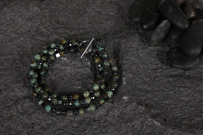 Bevie triple bracelet