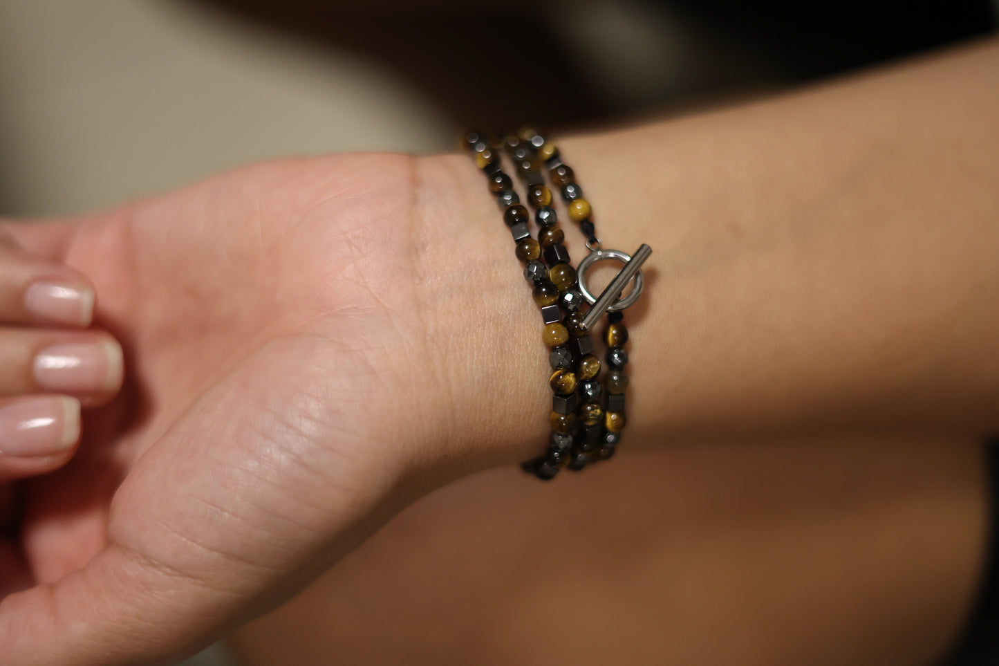 Bevie triple bracelet