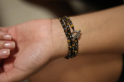Bevie triple bracelet