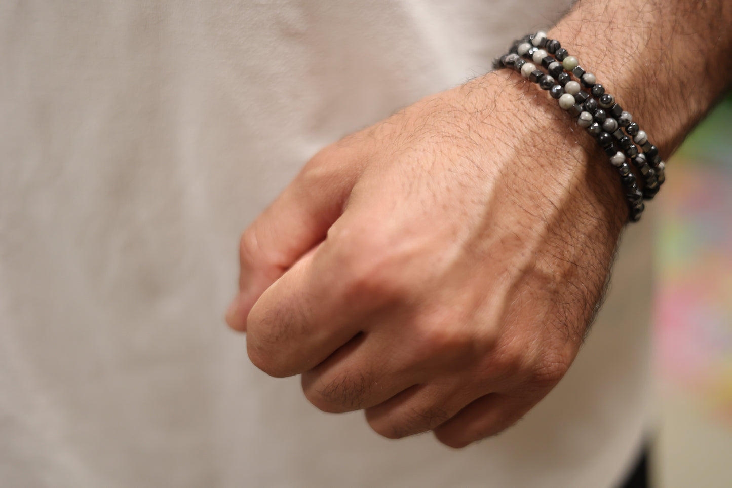 Bevie triple bracelet