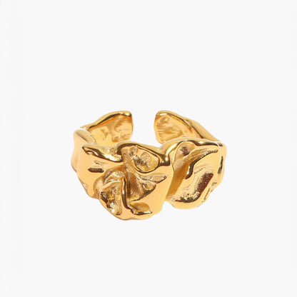 AURORA CRINKLE RING