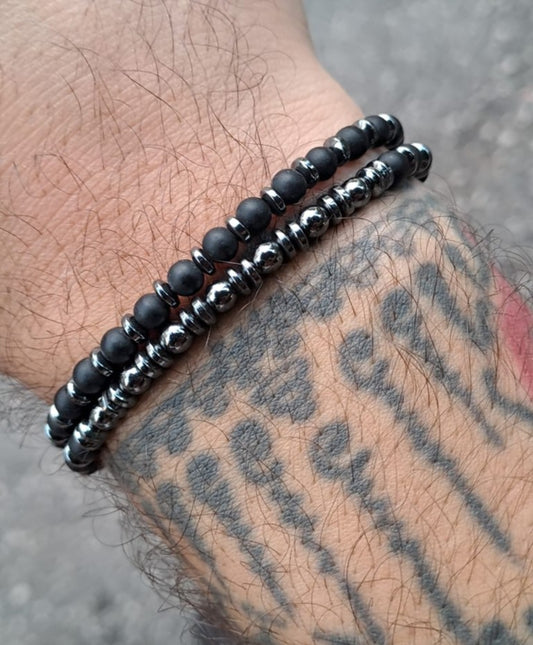 Unisex stone bracelet