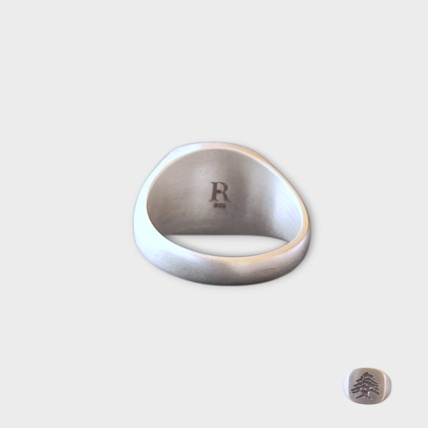 Cedar Heritage Signet Ring