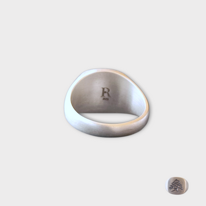 Cedar Heritage Signet Ring