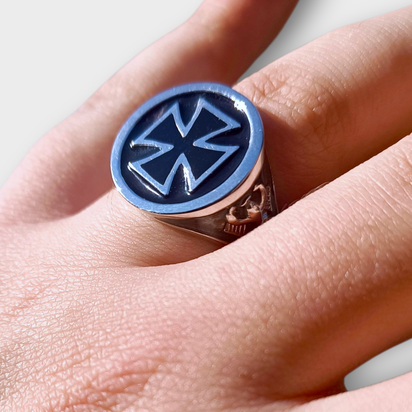 Twin Emblem Ring