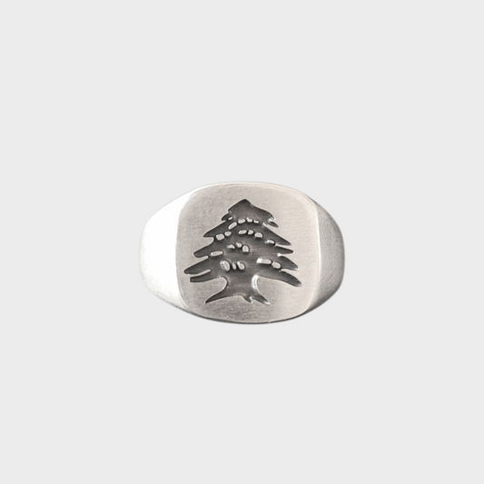 Cedar Heritage Signet Ring